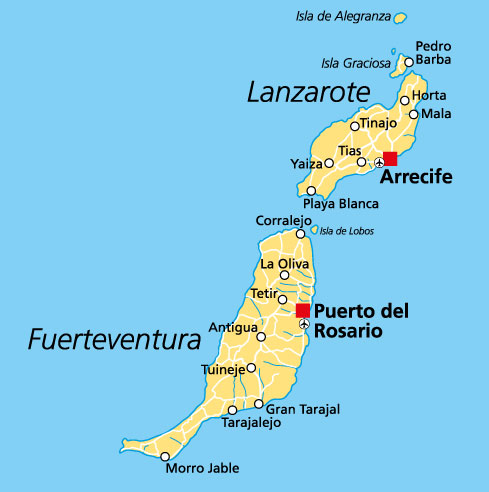 Traghetto Fuerteventura Lanzarote